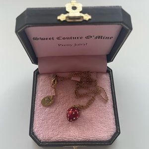 JUICY COUTURE STRAWBERRY NECKLACE